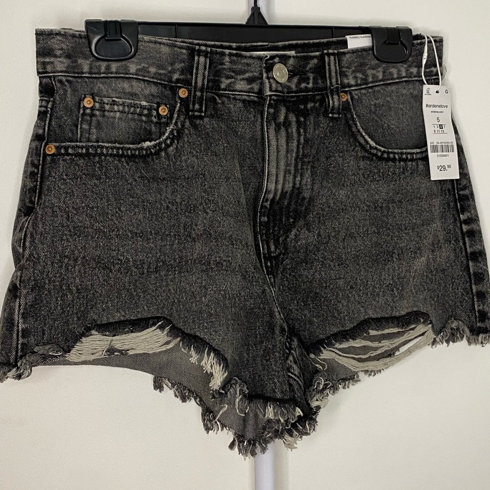 Grey Denim Ardene Booty Shorts